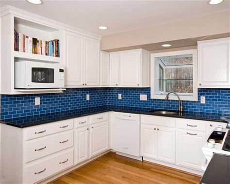 Blue Subway Tile Backsplash | Angie's List