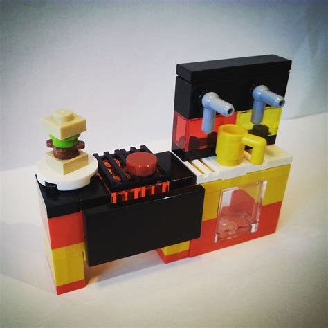 Hamburger Bar interior. | Bar interior, Hamburger bar, Legos