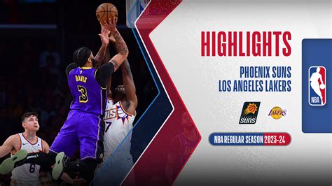 Phoenix Suns - Los Angeles Lakers Highlights 12/1 | FPT Play