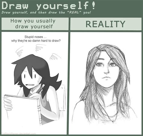 Meme- Draw yourself! by TiaBlackRaven on DeviantArt