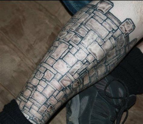 35 best Bricks Tattoo For Guys images on Pinterest | Tattoo ideas, Wall ...