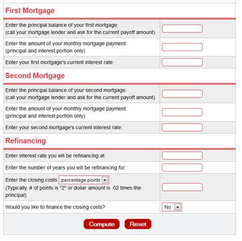 Mortgage debt consolidation calculator, Amerimutual NYC