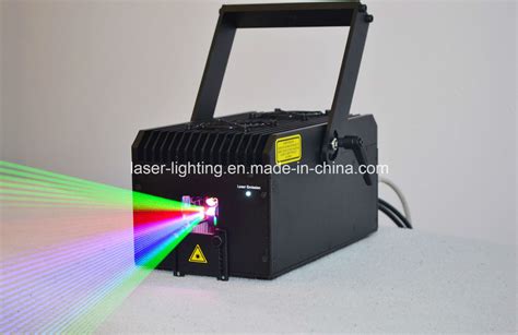 5W RGB Full Color DMX Animation Stage Laser Lighting - Lasershow Light ...