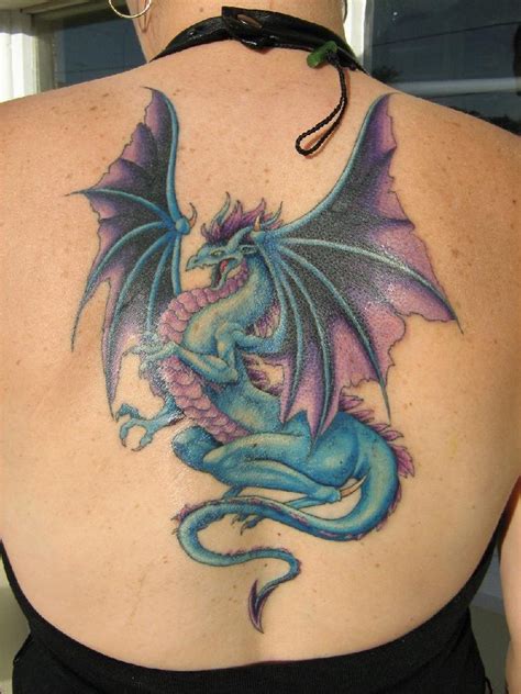 Art Body Painting Ideas: Dragon Tattoo Pictures