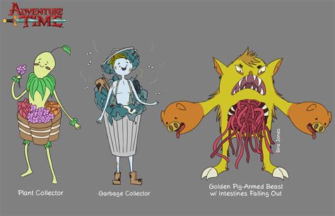 Adventure Time Character Designs by crazyfroggster8 on DeviantArt