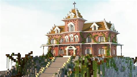 SPOOKY HAUNTED HOUSE (Realistic Mansion) - Minecraft Maps - YouTube