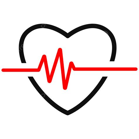 Heart Beat Icon, Heart, Heart Rate, Heart Beat PNG and Vector with ...