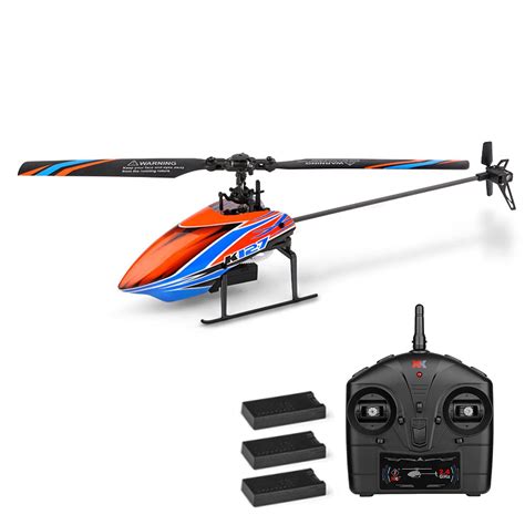 Buy GoolRCRC Helicopter, WLtoys XK K127 Remote Control Helicopter, 4 ...