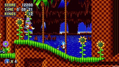 Sonic Mania - Green Hill Zone - Act 2 - High quality stream and ...