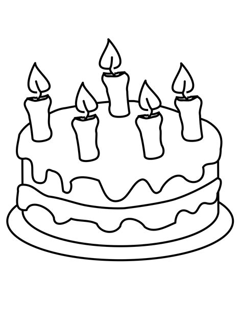 Birthday Cakes Drawings - ClipArt Best