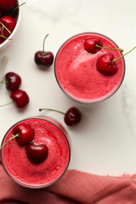 Cherry Smoothies - SueBee Homemaker