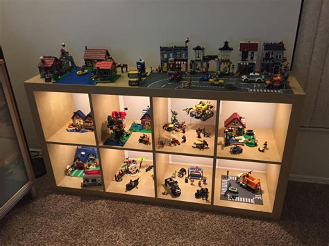 Supreme Lego Display Shelf Ideas Square Floating Shelves