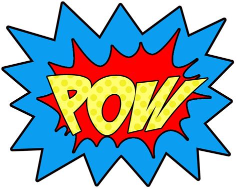 Comic Batman Pow - ClipArt Best