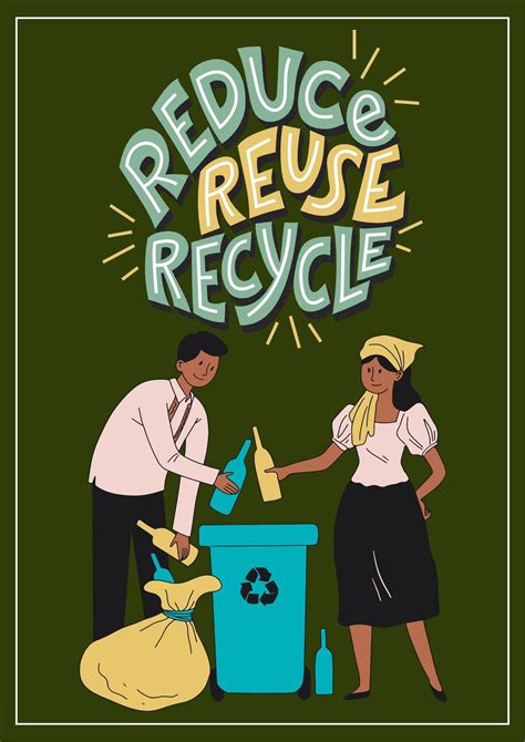 Reduce Reuse Recycle Project Idea Reuse Reduce Recycle Poster Ideas ...