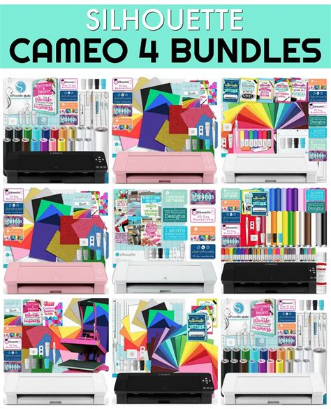 Best Silhouette CAMEO 4 Bundles: Comparison and Buying Help ...