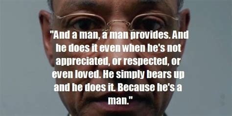 A Man Provides - Gustavo Fring [600 x 300][OC] : r/QuotesPorn