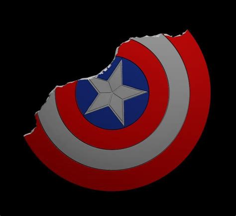 Captain America Broken Shield stl – Nikko Industries