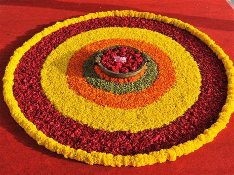 Diwali Rangoli Designs: Here are 10 unique flower Rangoli designs to ...