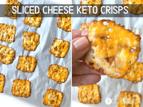 Keto Cheese Crisps Recipe in 5 Minutes | Salty Side Dish