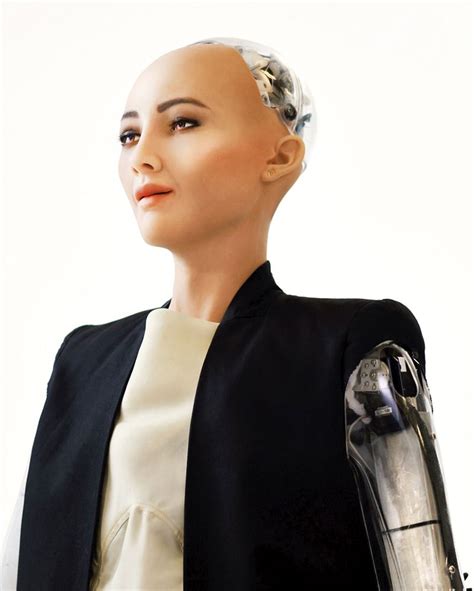 SOPHIA. Robot humanoide desarrollado por la compañía, con sede en Hong ...