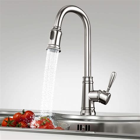 Single Handle Pull Down Kitchen Sink Faucet Only $55.98! - Common Sense ...