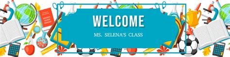 Google Classroom Banner Template | PosterMyWall