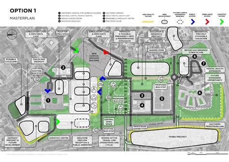 Canberra Hospital campus masterplan options weigh up open space and ...