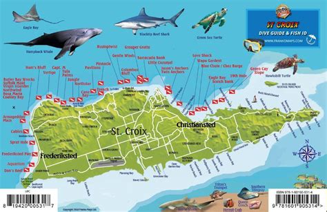 St. Croix USVI Fish Card – Frankos Maps