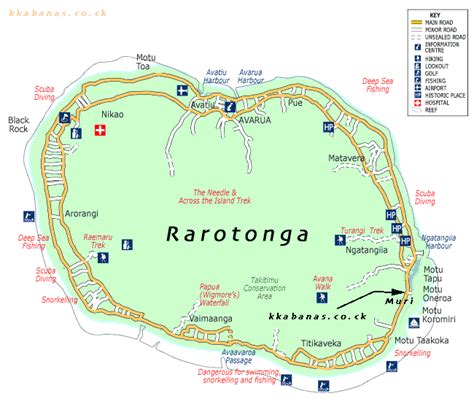 Where Is Rarotonga In The World Map - United States Map