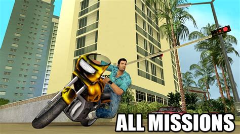 Grand Theft Auto: Vice City - All Missions (With Cutscenes) HD 1080p60 ...