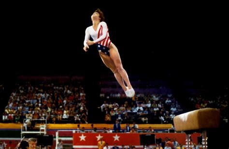 Mary Lou Retton Perfect Score 10 Vault 1984 Olympics 300dpi | Dave Black