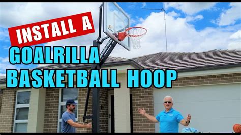 Goalrilla Gs54 Basketball Hoop Installation Instructions Fast Ship ...