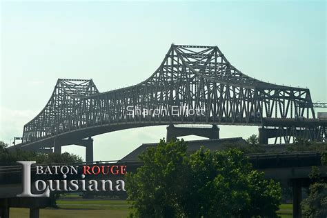 "New Mississippi River Bridge, Baton Rouge, LA" by Sharon Elliott ...