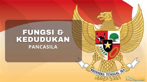 Fungsi dan Kedudukan Pancasila - ciptacendekia.com