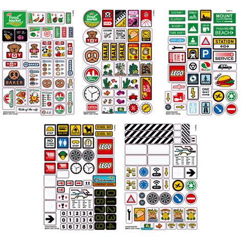 LEGO® xtra Brick Stickers – AG LEGO® Certified Stores