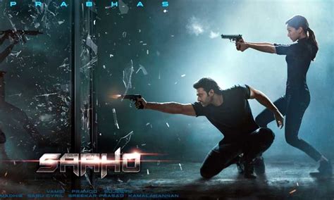 New action poster from Saaho is trending at top