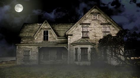 Free Haunted House Halloween Video Background - YouTube