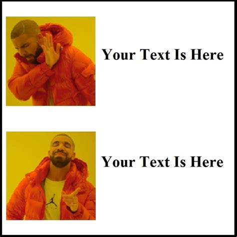 Drake Hotline Bling Meme Generator: Create Your Own & Download