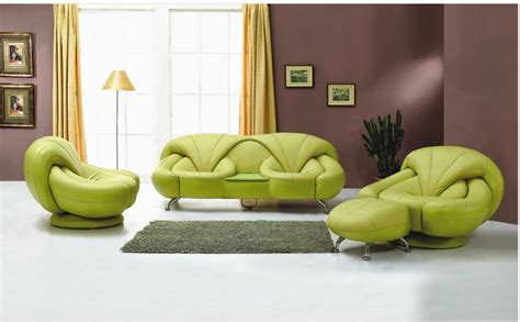 Modern green living room furniture set - Stylish Home Decors, Food ...