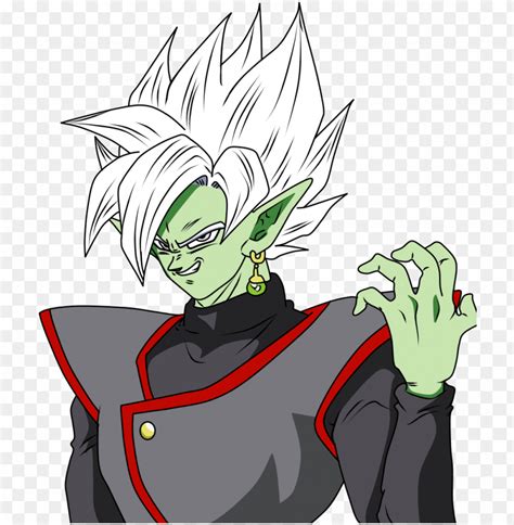 Zamasu Fusion Goku Black PNG Image With Transparent Background | TOPpng