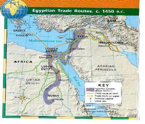 We Study the World: Ancient Egypt Trade Routes