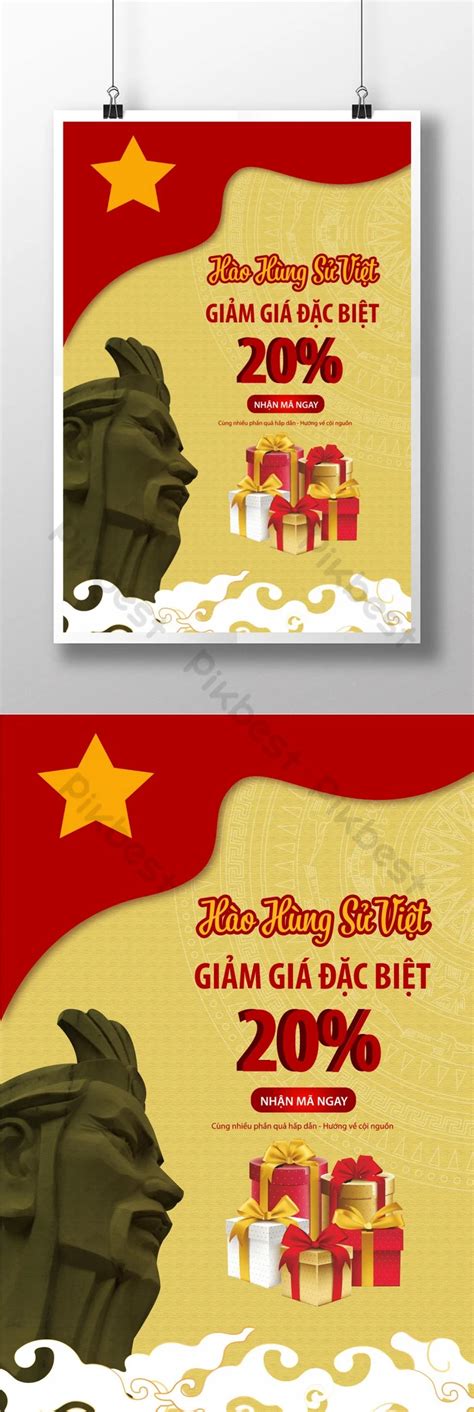 Poster Celebrating The Great Death Anniversary Of Hung Vuong On March ...