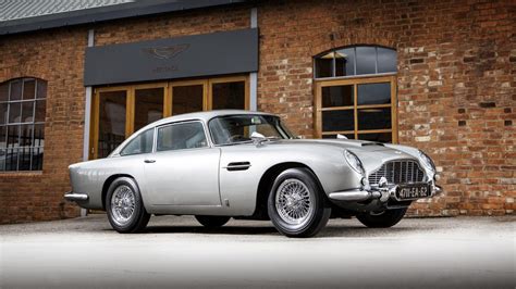 The iconic Aston Martin DB5 from James Bond’s Goldfinger is back