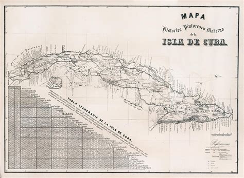 Old Map of Cuba 1855 Rare Map Antique Map Fine | Etsy