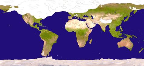 Image - Ice age world map by fenn o manic.jpg - Speculative Evolution Wiki