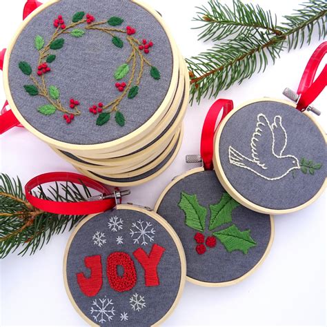 Embroidery Designs Christmas Ornaments | Embroidery Shops