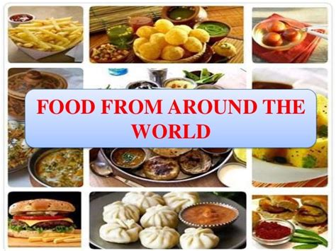 Food Around The World