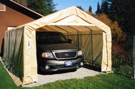 Rhino Shelters 12x20x08 Portable Garage | Original Shelters | Portable ...