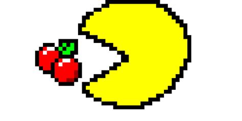 Pac man pixel art