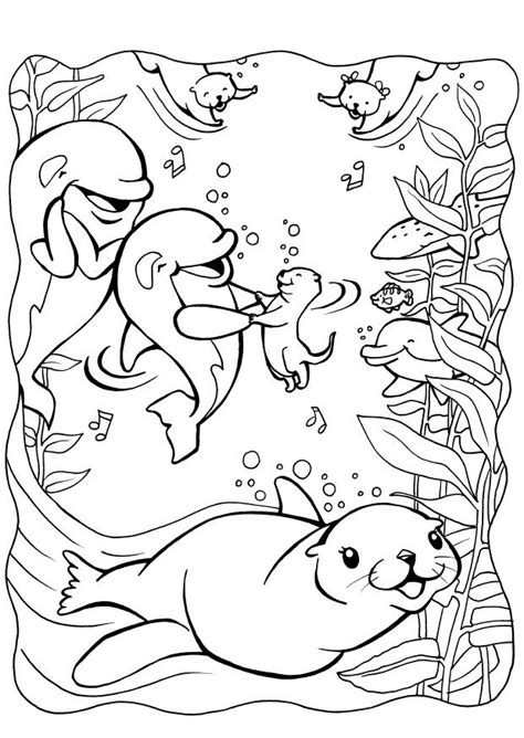 Printable Coloring Pages Arctic Animals